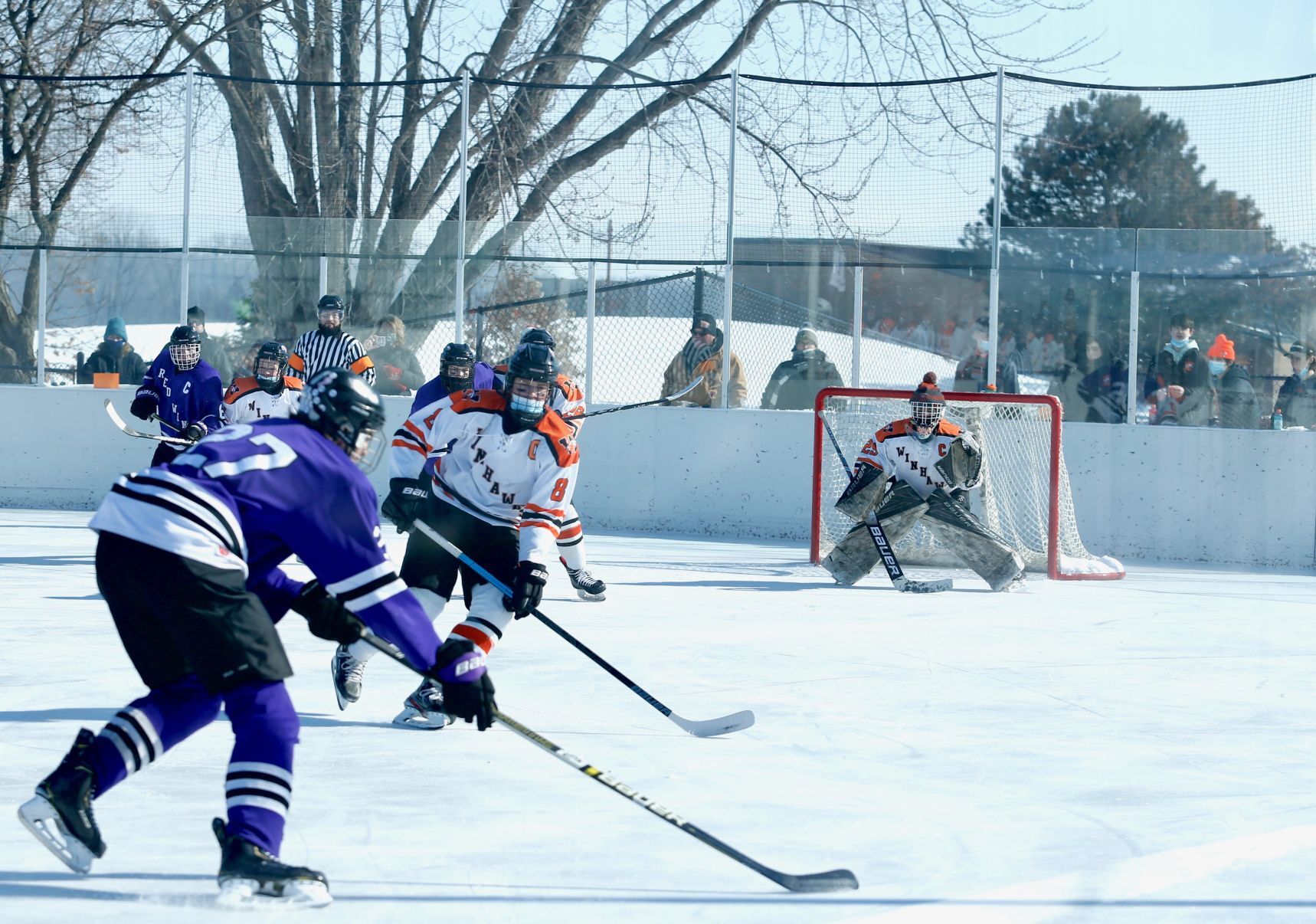 Photos: WSHS Hockey vs Red Wing